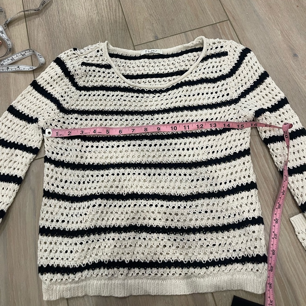 Z Supply Stripes Knit Sweater - Picture 8 of 8